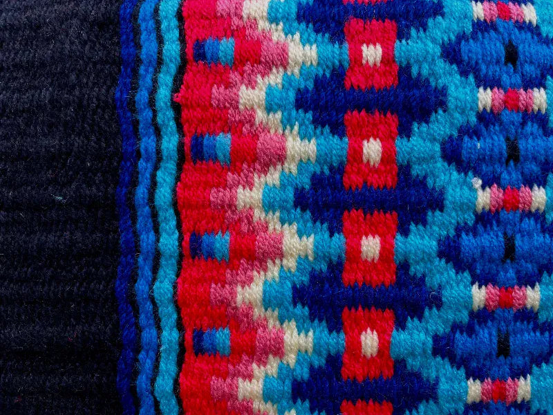 Toprail Equine Saddle Pads Western 34x32in / Cherry Toprail Equine Saddle Pad Wool Show - Cherry