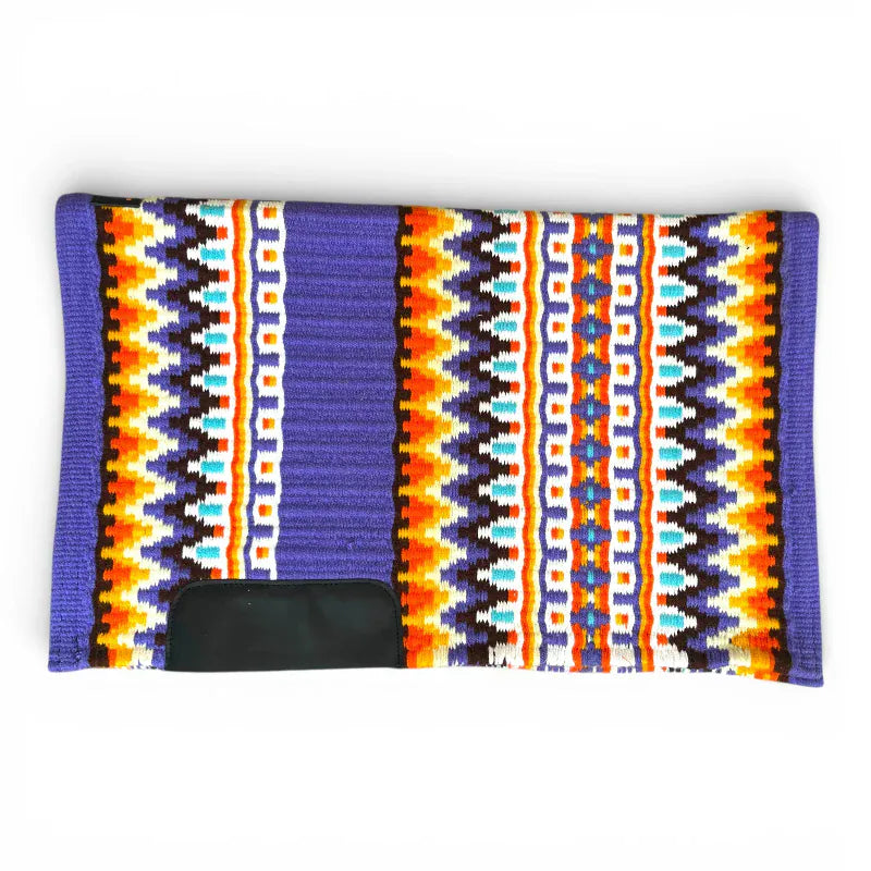 Toprail Equine Saddle Pads Western 34x32in / Tropicana Toprail Equine Saddle Pad Wool Show