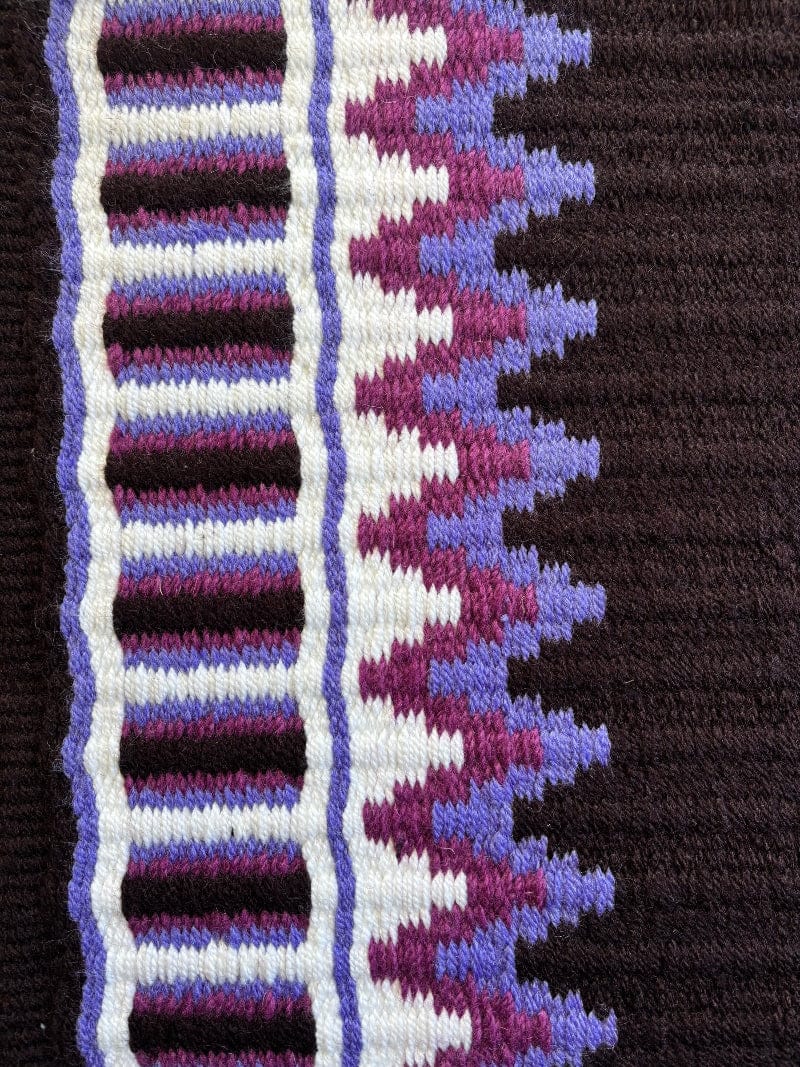 Toprail Equine Saddle Pads Western 34x32in / Violet Toprail Equine Saddle Pad Wool Show