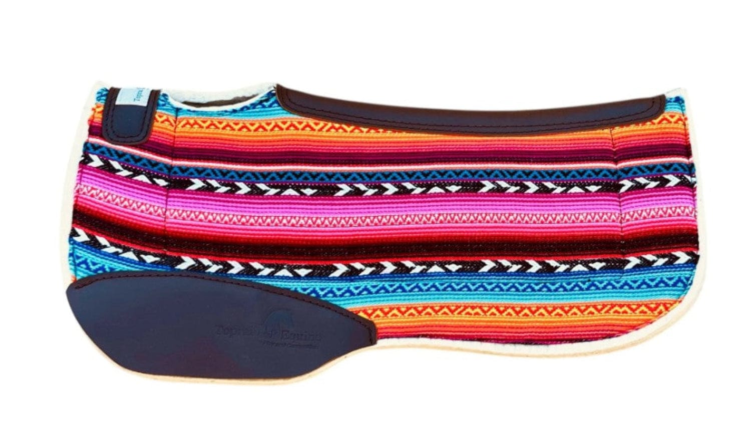 Toprail Equine Saddle Pads Western Pink Toprail Equine Saddle Pad Happy Kid