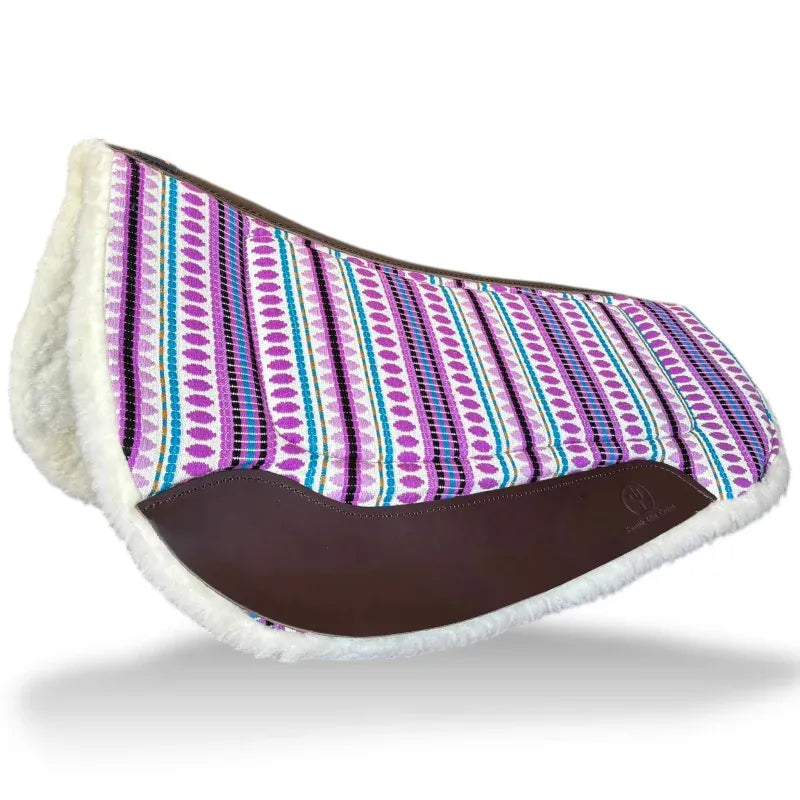 Toprail Equine Saddle Pads Western Purple Toprail Equine Saddle Pad Barrel Unicorn