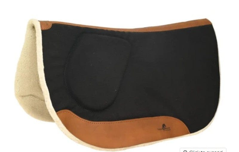 Toprail Equine Saddle Pads Western Toprail Equine Saddle Pad Contoured Emma Webb