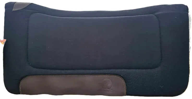 Toprail Equine Saddle Pads Western Toprail Equine Saddlepad Canvas Top with Merino Fleece