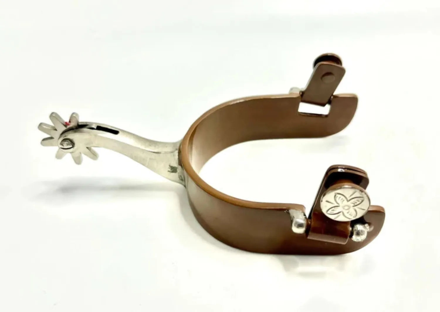 Toprail Equine Spurs Toprail Equine Spurs Two Tone Daisy