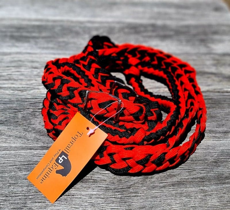 Toprail Reins Toprail Braided Barrel Reins