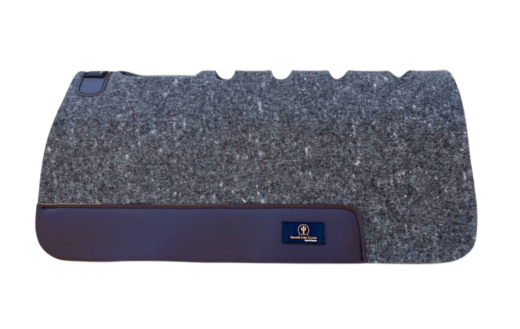 Toprail Saddle Pads Western 1in / Black Toprail THE BRANDY DROVER Saddlepad (SLC-PAD-3845)