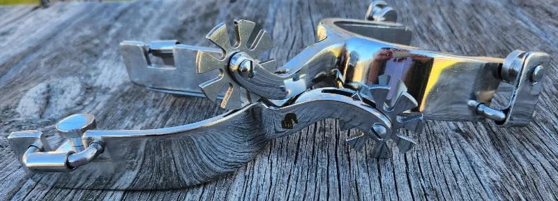 Toprail Spurs ONE SIZE Toprail Stockmans Challenge Spurs