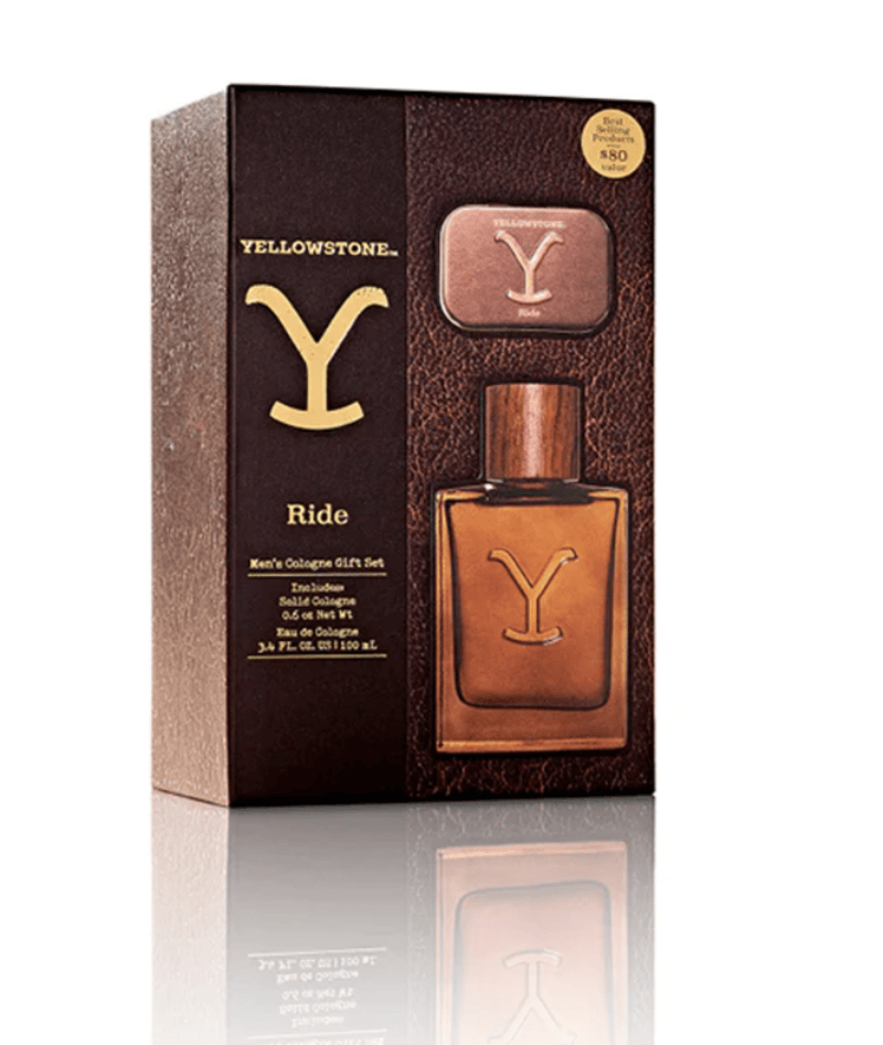 Tru Western Perfume - Cologne Tru Western Gift Set Mens Yellowstone Ride