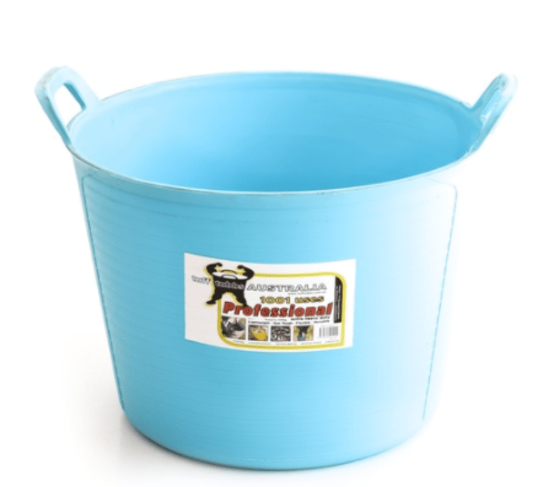 Tuff Tubbs Stable & Tack Room Accessories Aqua / 40LT Tuff Tubbs Bucket (LOCAL PICK UP ONLY)