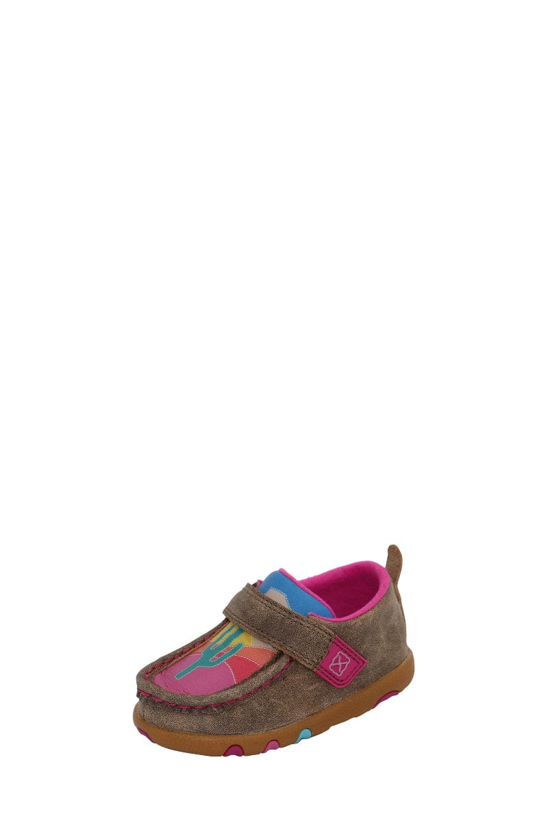 Twisted X Kids Boots - Shoes INF 2 / Bomber/Multi Twisted X Mocs Infants Cactus Sky