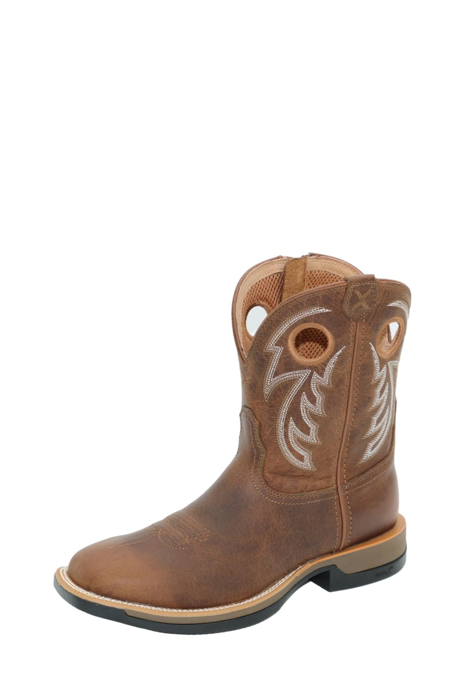 Twisted X Mens Boots - Shoes MEN 8 / Antique Brown Twisted X Boots Mens 9 Tech X1 Zip