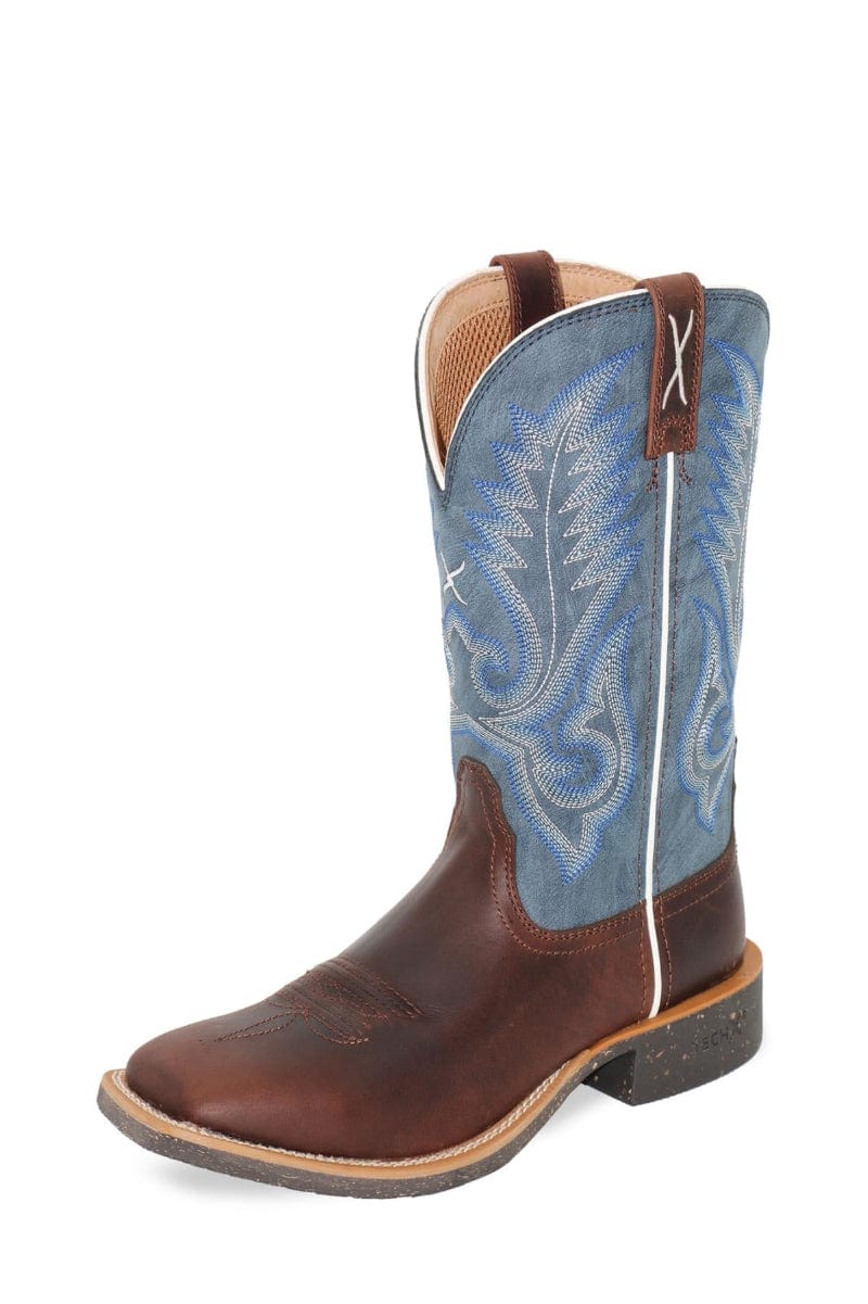 Twisted X Womens Boots & Shoes WMN 7 / Dark Coffee/Blue Twisted X Boots Womens 11 Tech X2