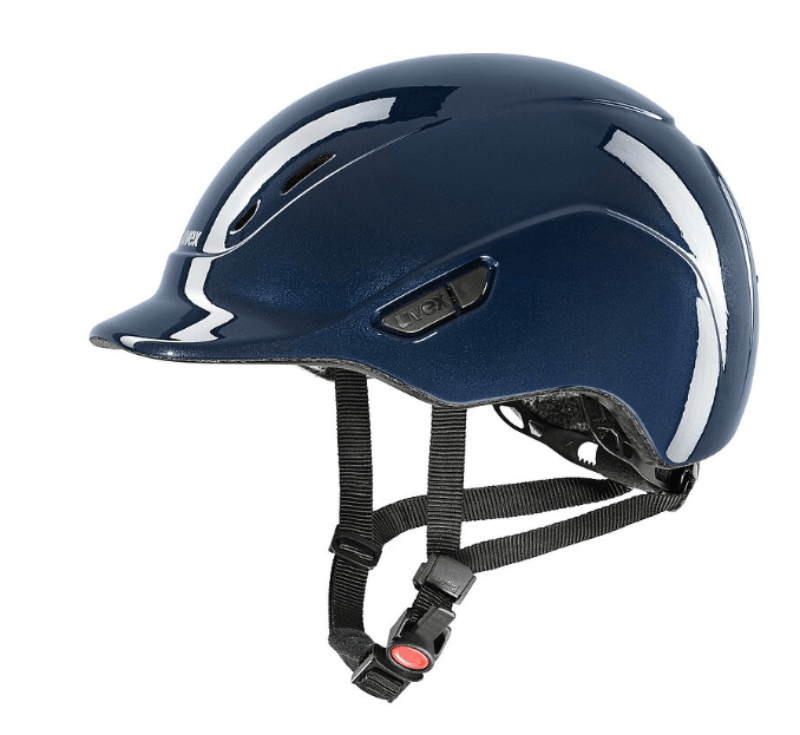 Uvex Helmets 49-54cm / Shiny Navy Uvex Helmet Kids Flower