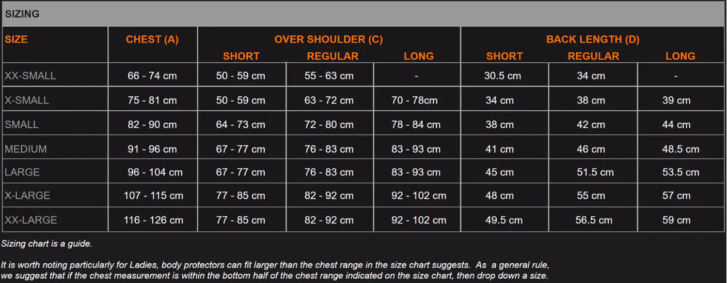 Vipa Body Protectors Vipa 3 Body Protector