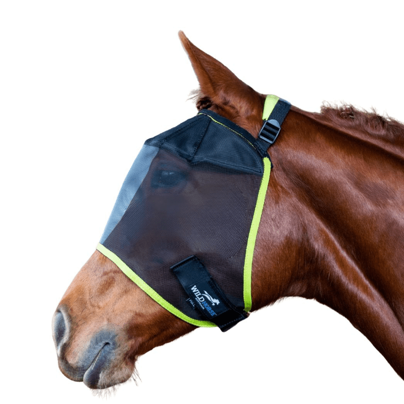Wild Horse Fly Masks - Bonnets Pony Wild Horse Ultimate UV Fly Veil 3 Dart (FV41)