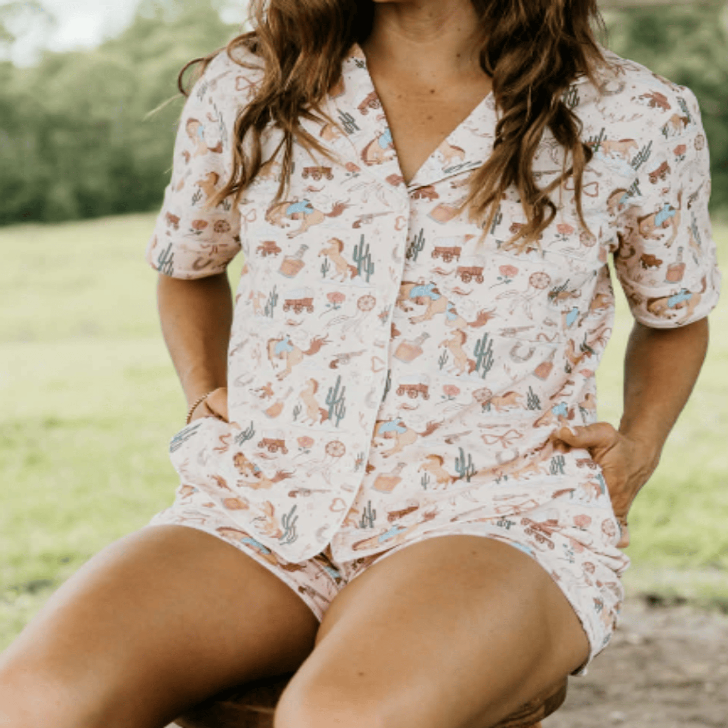 Wild Lace pyjamas Wild Lace Pyjamas Womens Cowgirl Dreaming