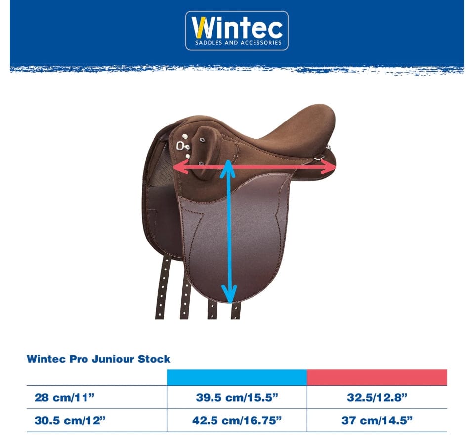 Wintec Saddles Wintec Pro Junior Kids Stock Saddle with HART