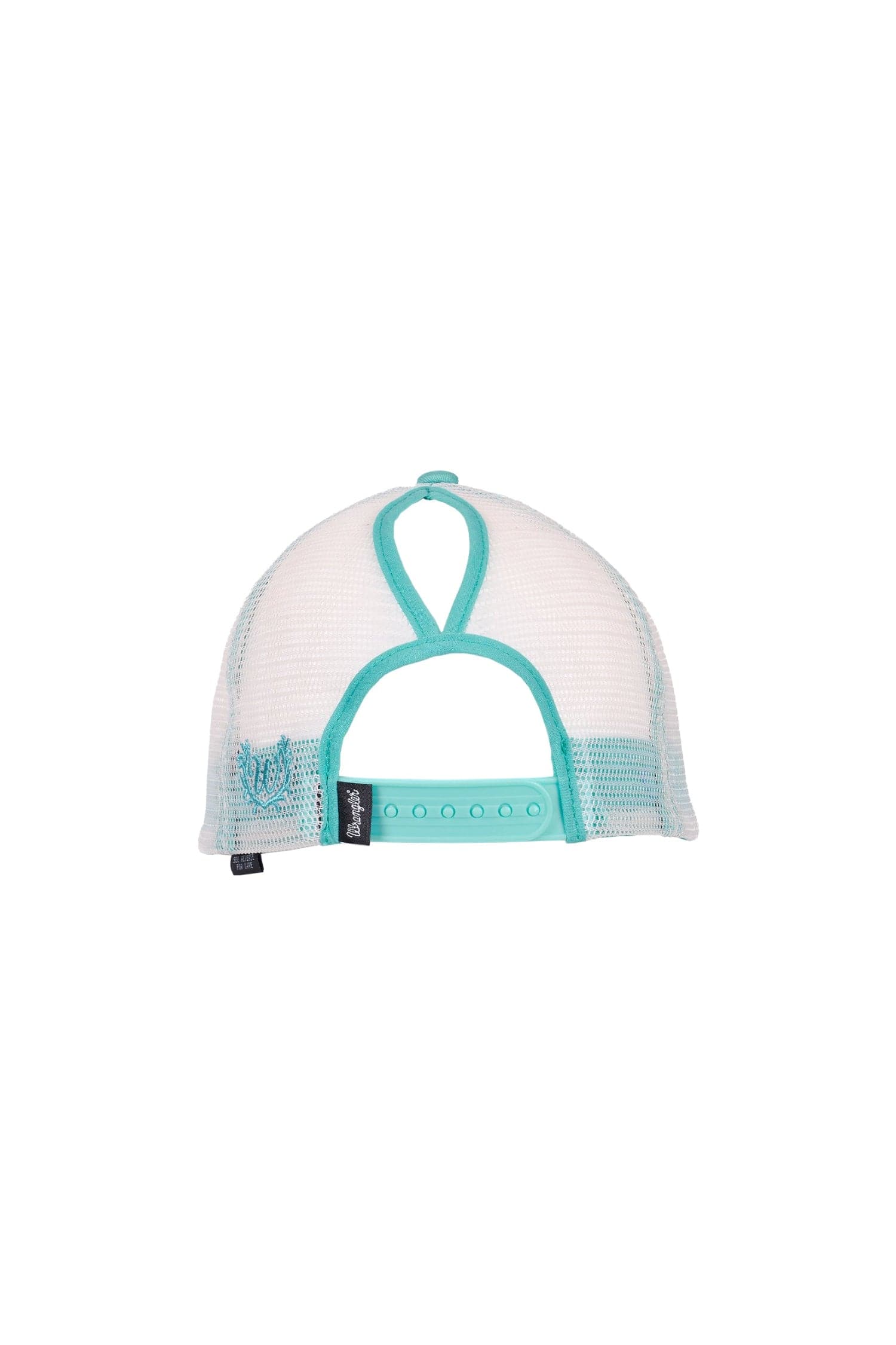 Wrangler Caps Aqua Wrangler Cap Stevie HP Ponytail Trucker