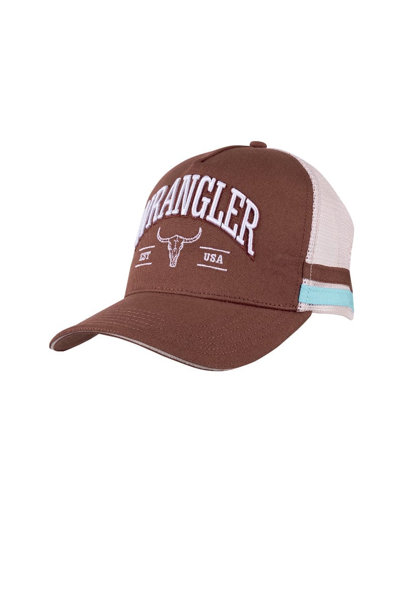 Wrangler Caps Brown Wrangler Cap Taryn HP Trucker