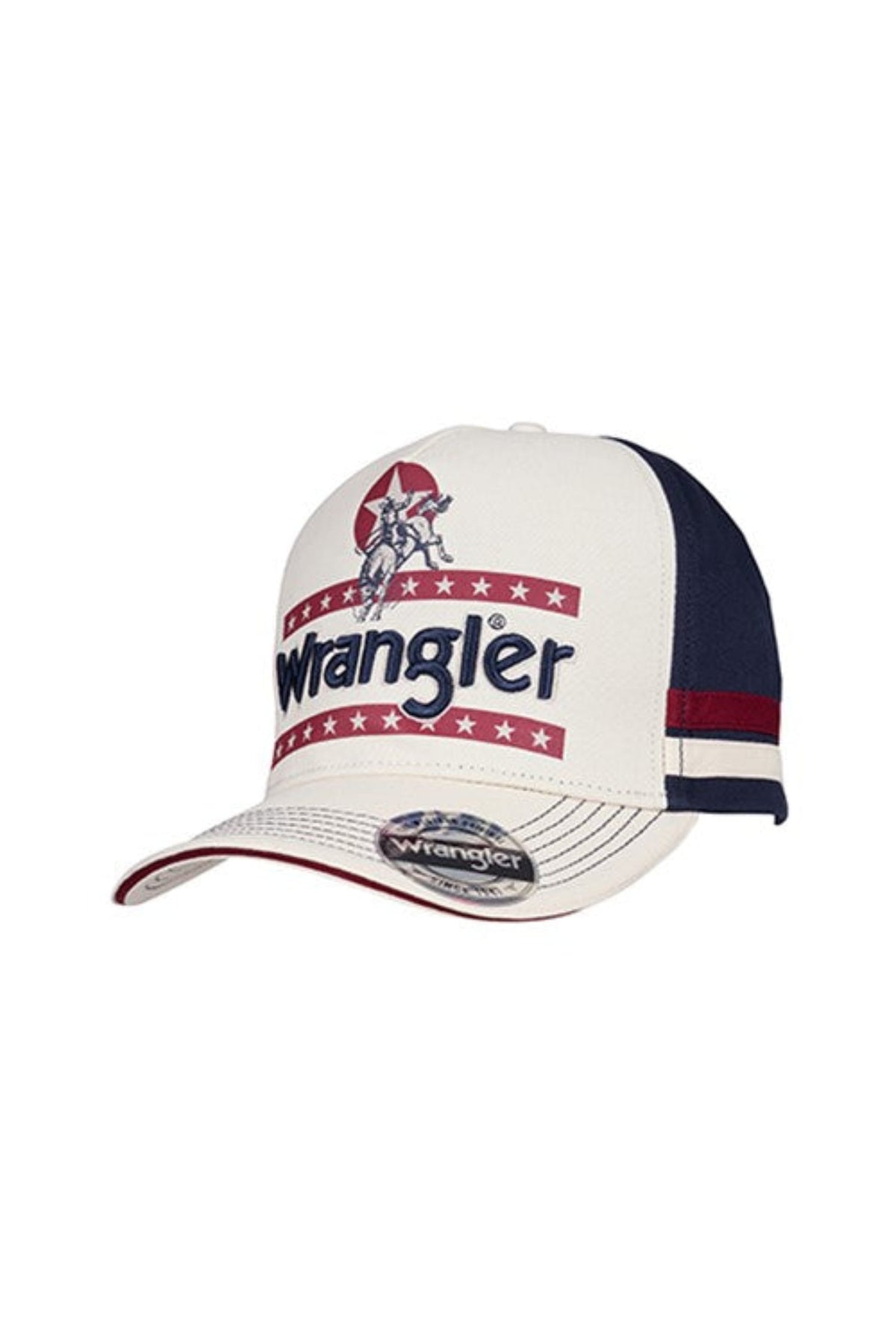 Wrangler Caps Cream/Navy Wrangler Cap Nora High Profile