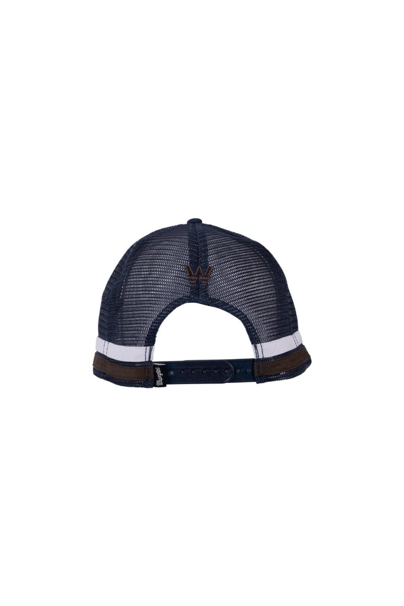 Wrangler Caps Navy/Dark Tan Wrangler Trucker Cap Ralph