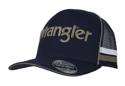 Wrangler Caps Navy Wrangler Cap Dan HP Trucker