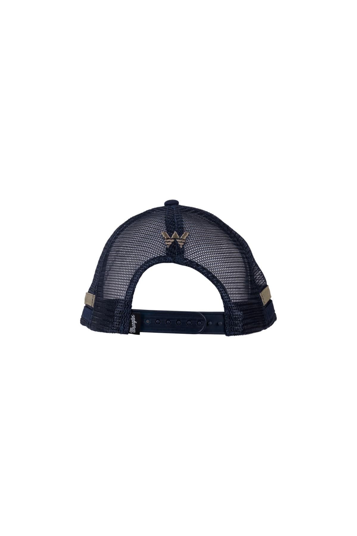 Wrangler Caps Navy Wrangler Cap Mason Trucker
