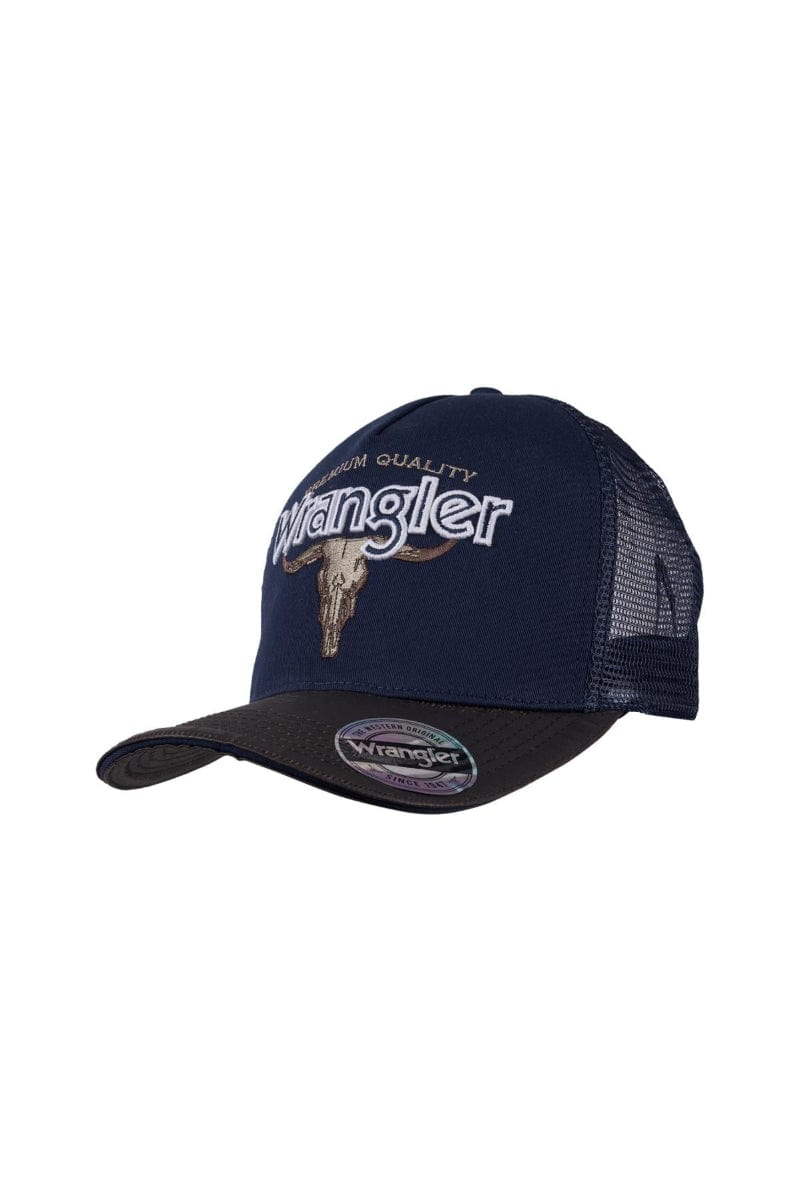 Wrangler Caps Navy Wrangler Cap Sam HP Trucker