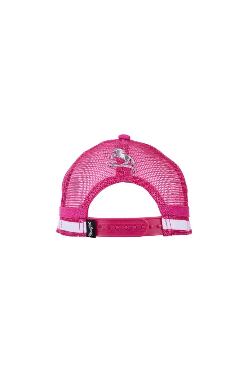 Wrangler Caps Pink Wrangler Cap Kids Lauren Trucker
