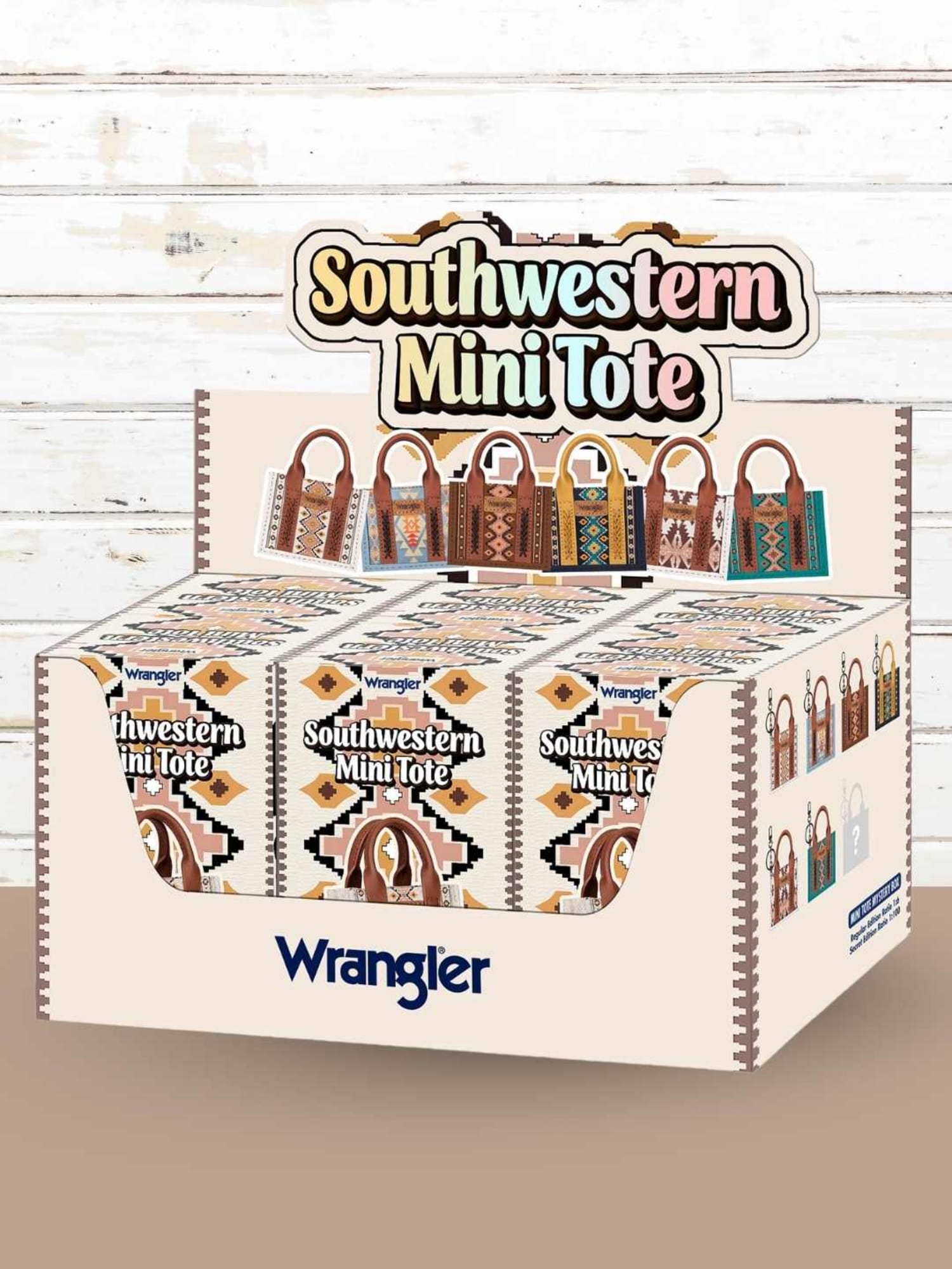 Wrangler Gifts - Homewares Assorted Wrangler Mini Tote Southwestern