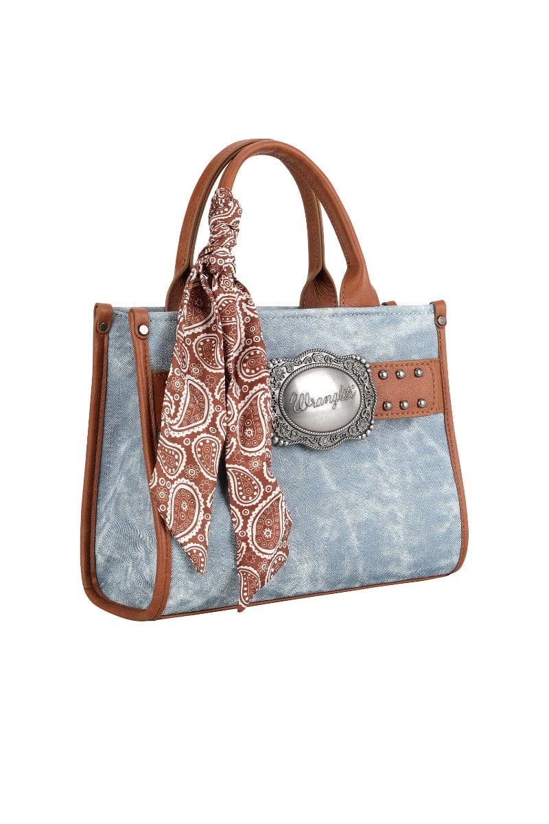 Wrangler Gifts & Homewares Light Blue Wrangler Bag Feature Buckle