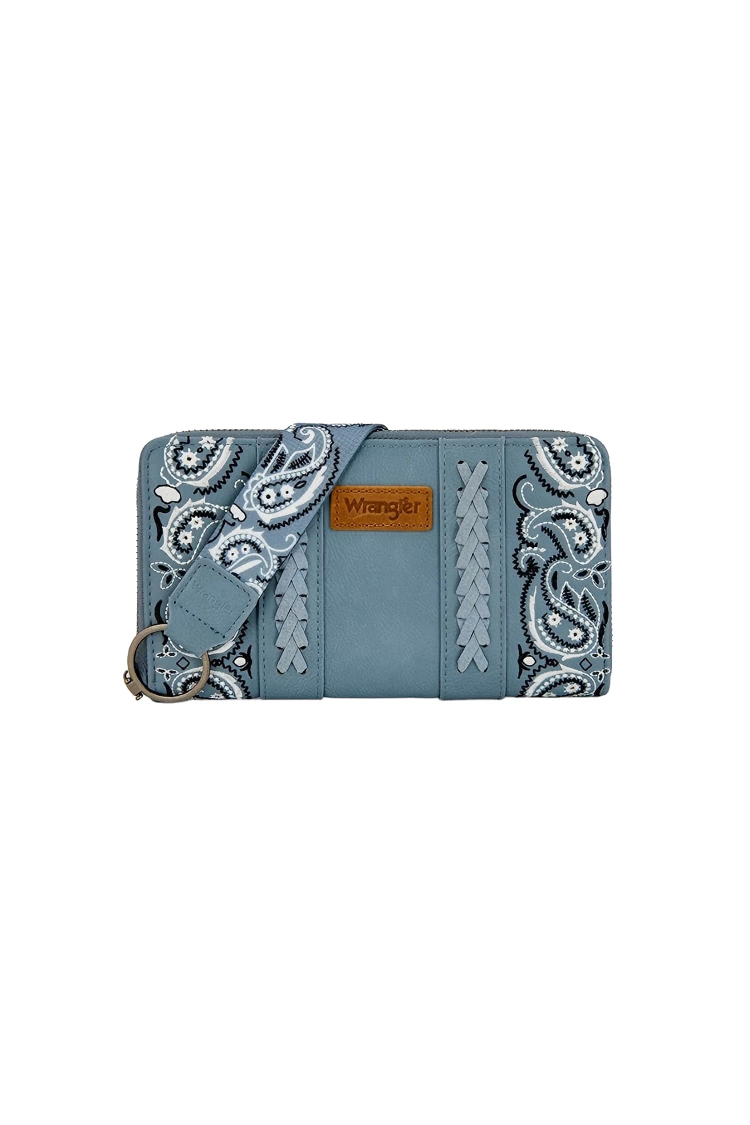 Wrangler Handbags - Wallets Blue Wrangler Wallet Paisley