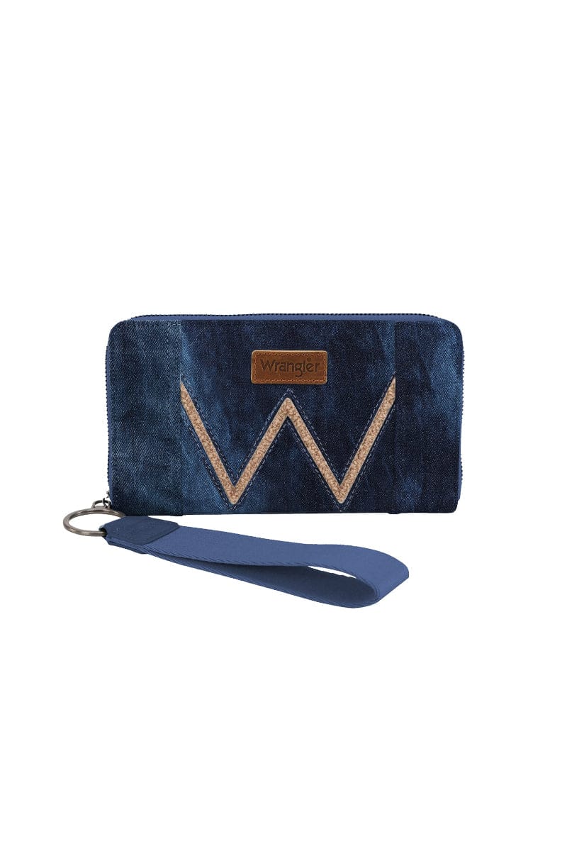 Wrangler Handbags - Wallets Dark Denim Wrangler Wallet Willa