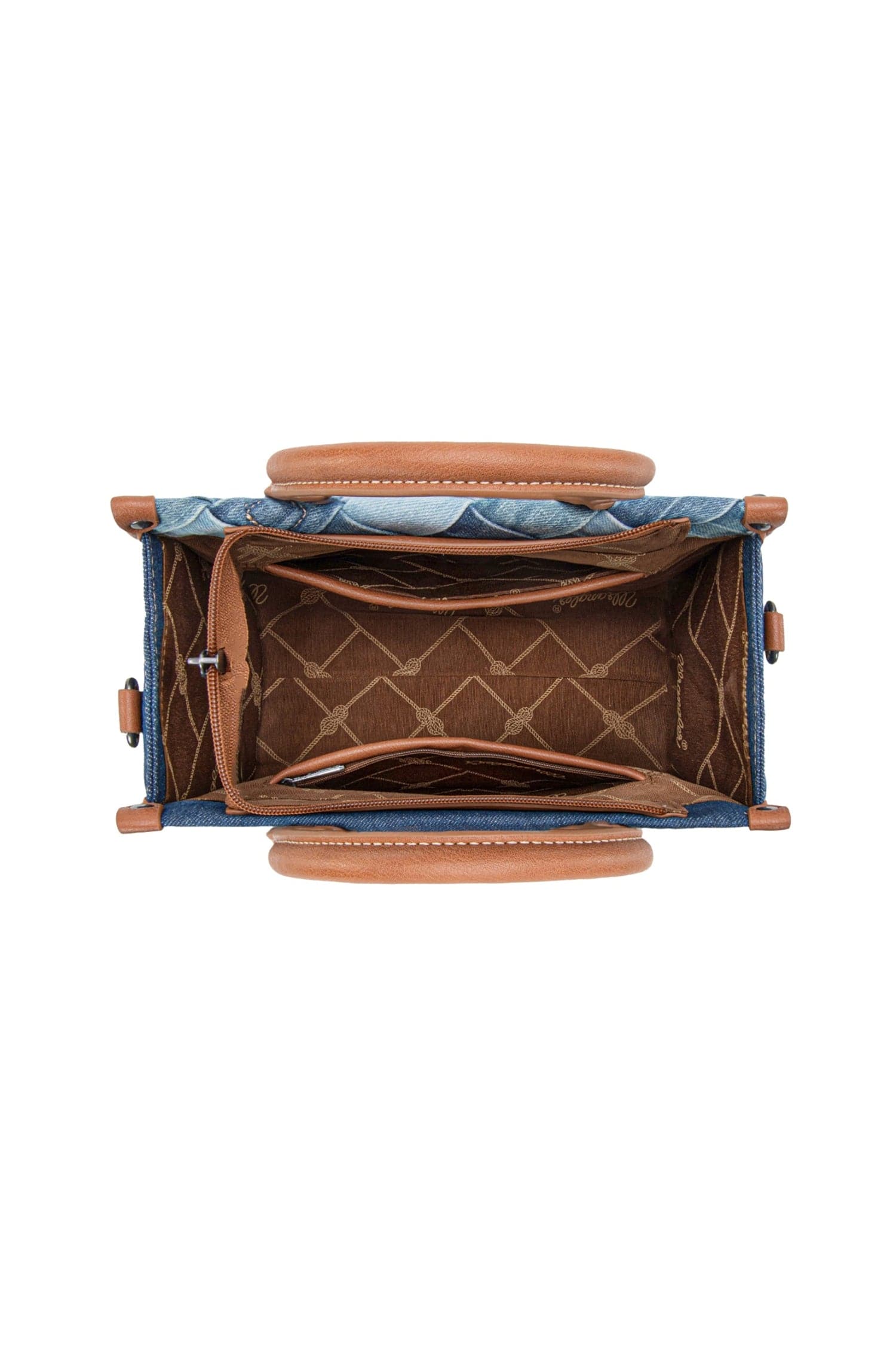 Wrangler Handbags - Wallets Denim Wrangler Handbag Denim Patchwork Crossbody
