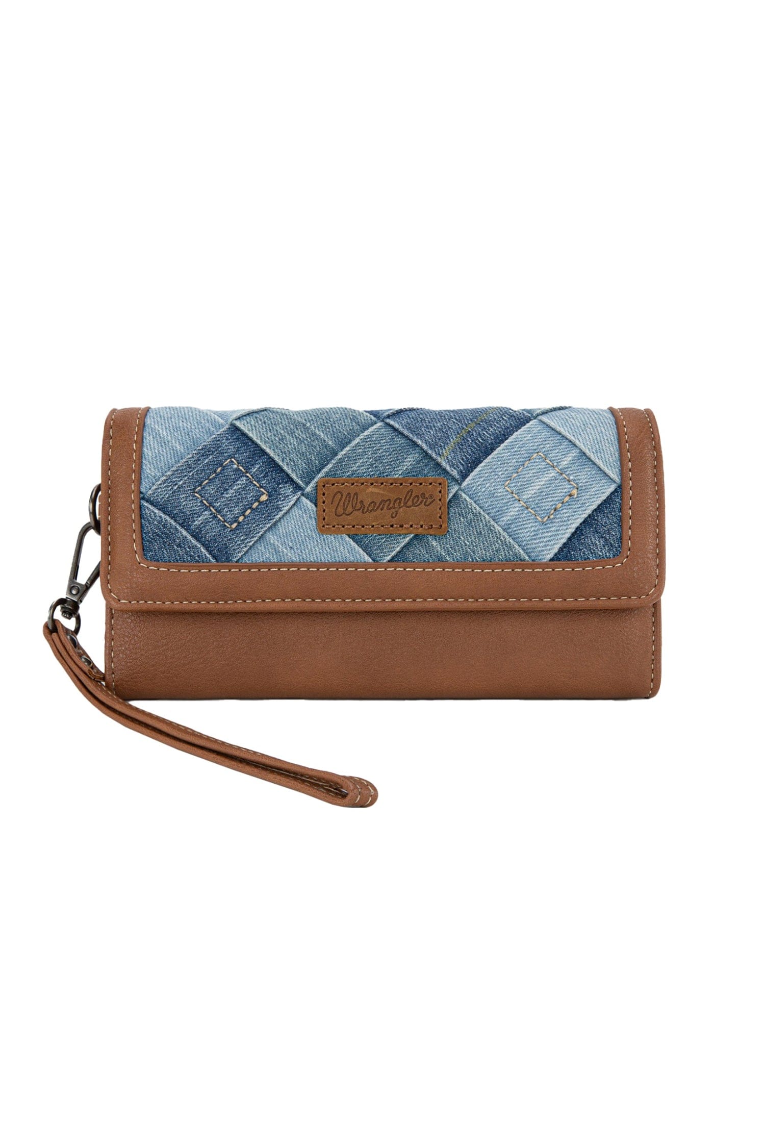Wrangler Handbags - Wallets Denim Wrangler Wallet Denim Patchwork