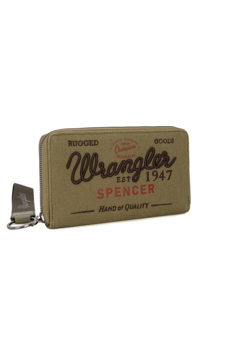 Wrangler Handbags & Wallets Khaki Wrangler Wallet Spencer