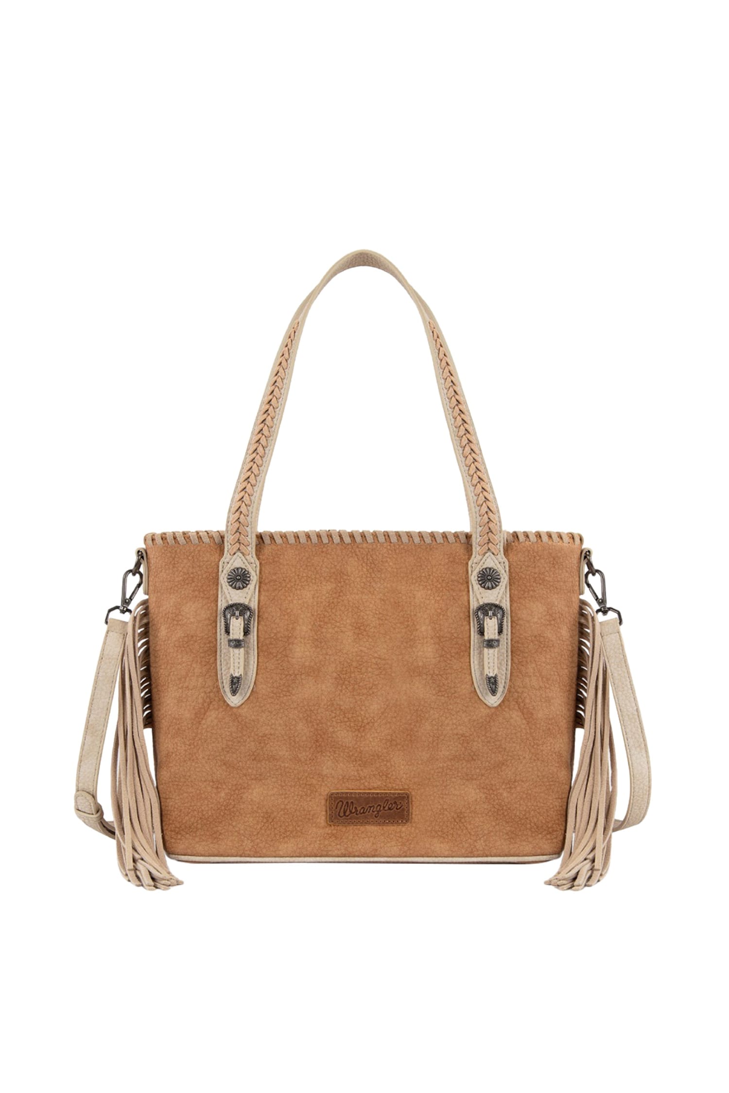Wrangler Handbags - Wallets Light Tan Wrangler Handbag Avery Tote