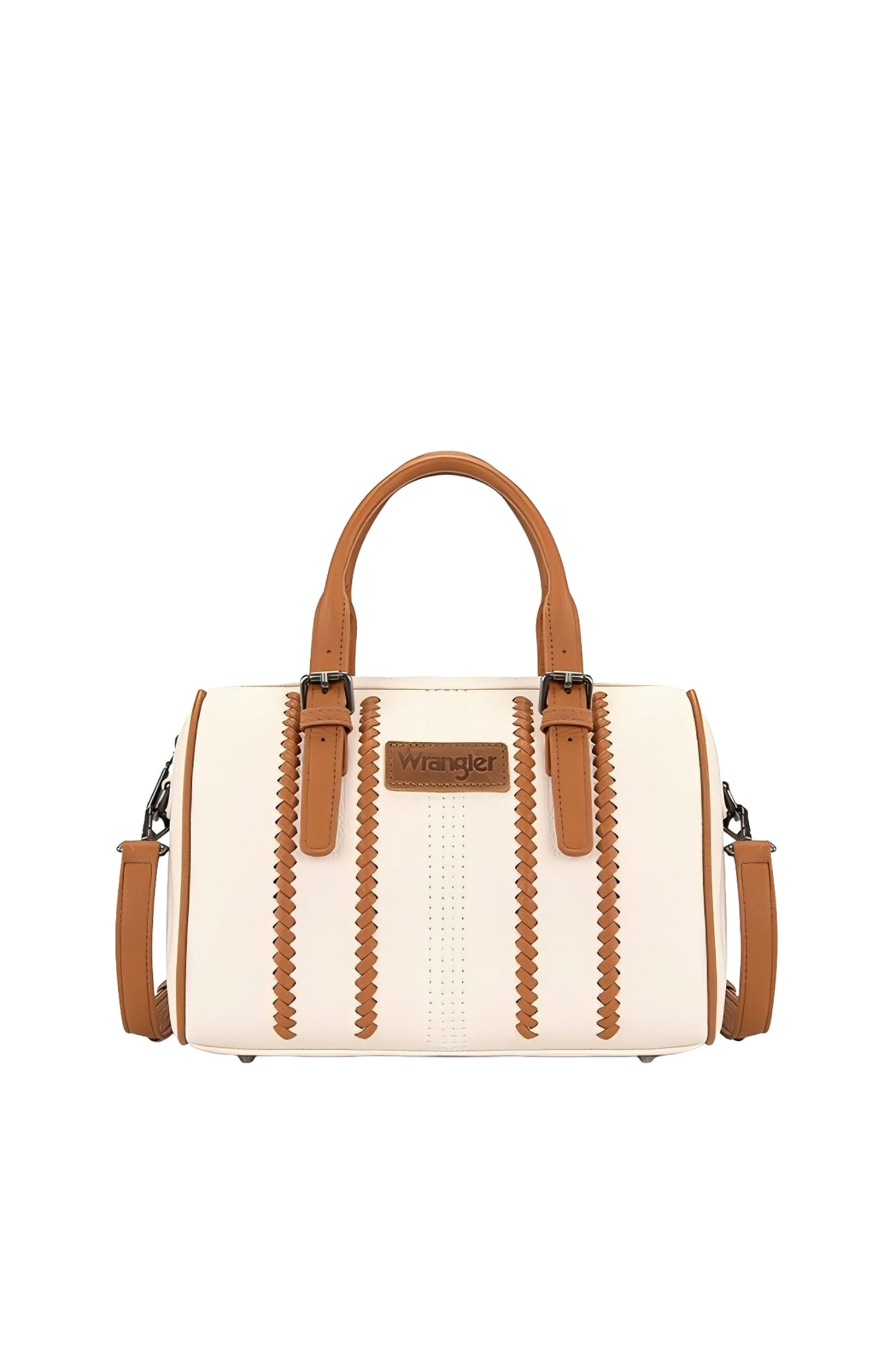 Wrangler Handbags - Wallets Natural/Tan Wrangler Bag Boston Stitch Barrel