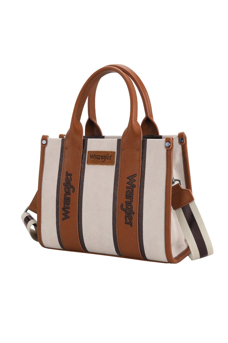 Wrangler Handbags & Wallets Tan/Natural Wrangler Handbag Crossbody Contrast Logo
