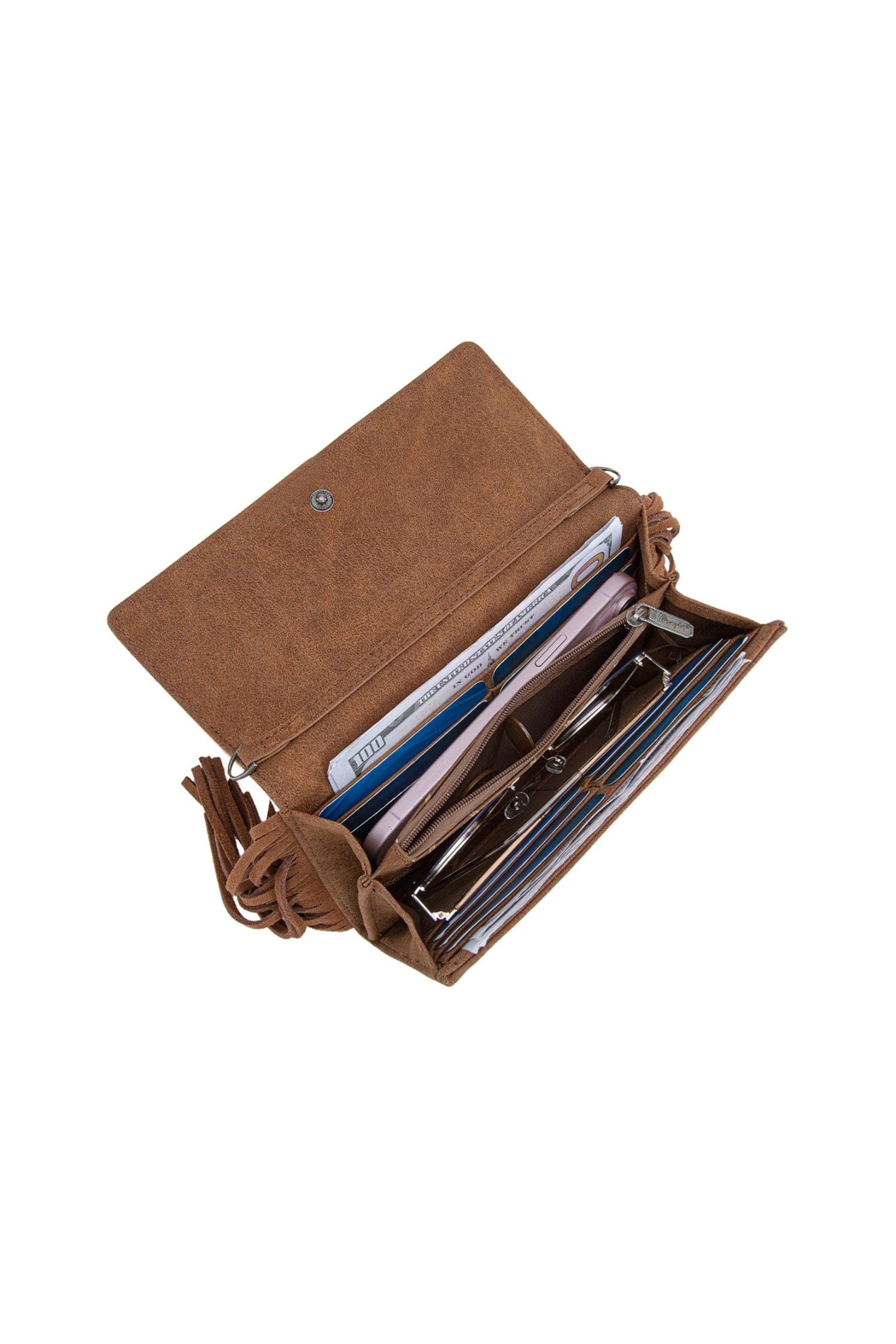 Wrangler Handbags - Wallets Tan Wrangler Clutch Indiana