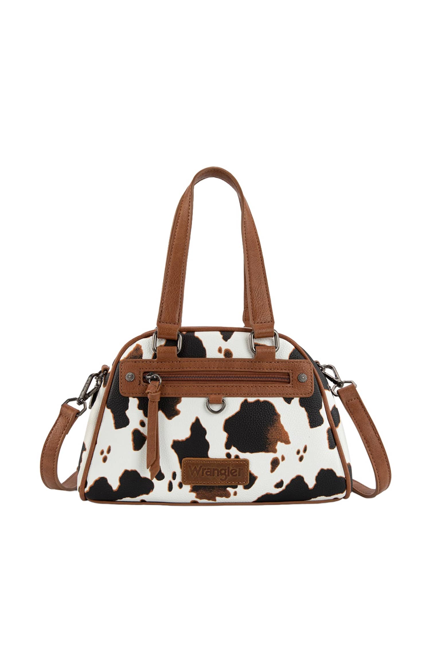 Wrangler Handbags - Wallets Tan Wrangler Handbag Cow Print