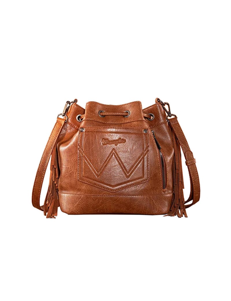 Wrangler Handbags & Wallets Tan Wrangler Handbag Maya Aztec Bucket