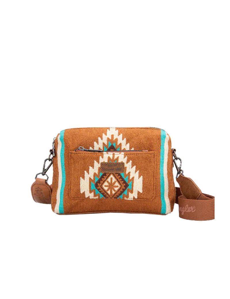 Wrangler Handbags & Wallets Tan Wrangler Handbag Maya Aztec Crossbody