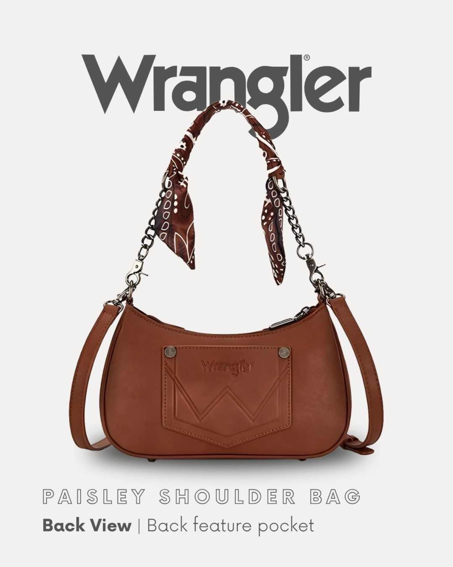 Wrangler Handbags - Wallets Tan Wrangler Handbag Paisley