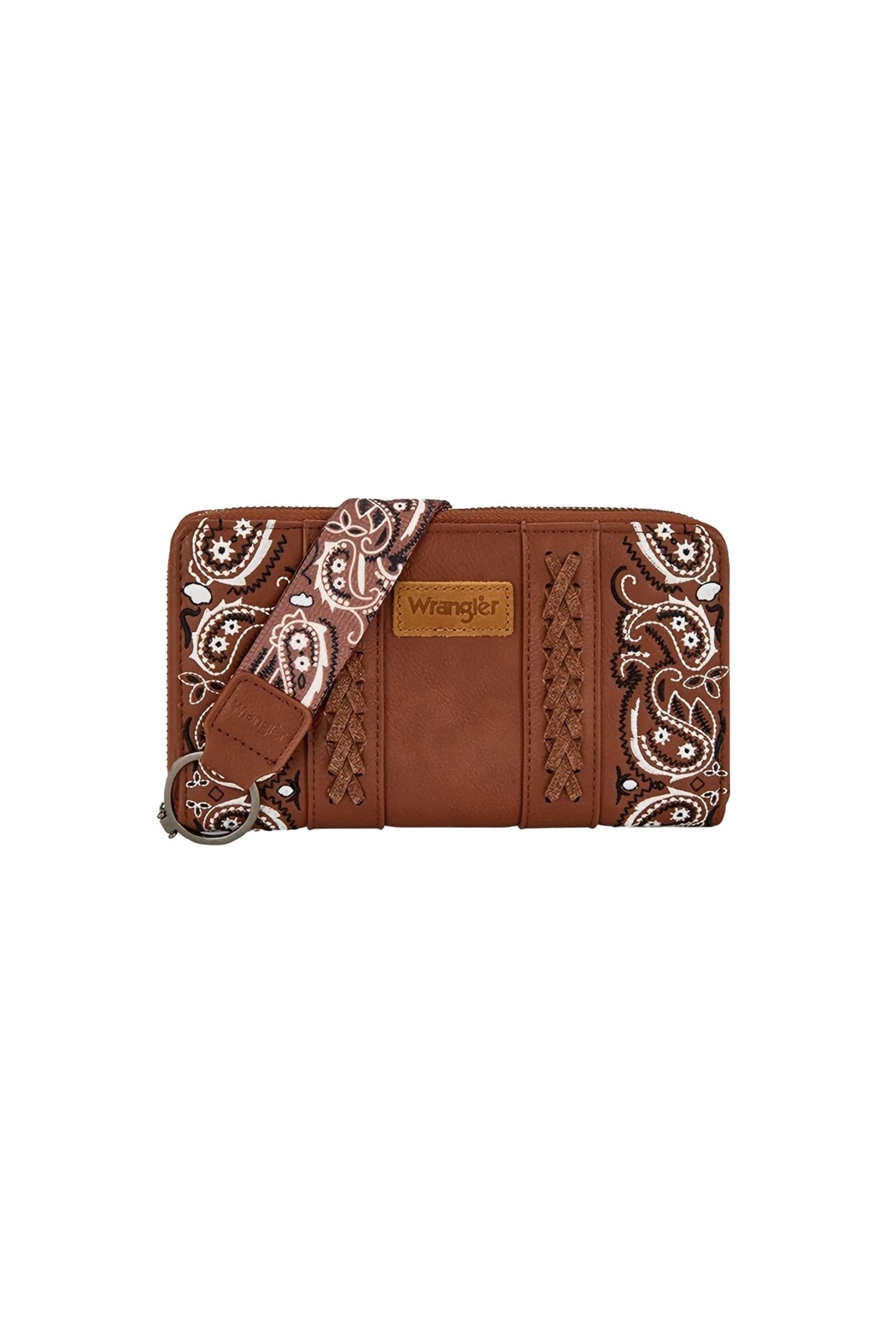 Wrangler Handbags - Wallets Tan Wrangler Wallet Paisley