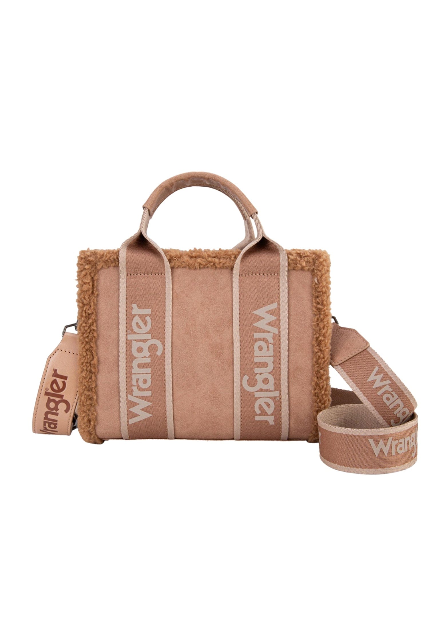Wrangler Handbags - Wallets Wrangler Handbag Sherpa Logo Crossbody