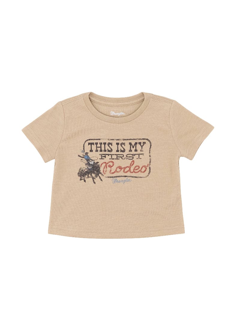 Wrangler Kids Shirts 02T Wrangler Tee Infant First Rodeo