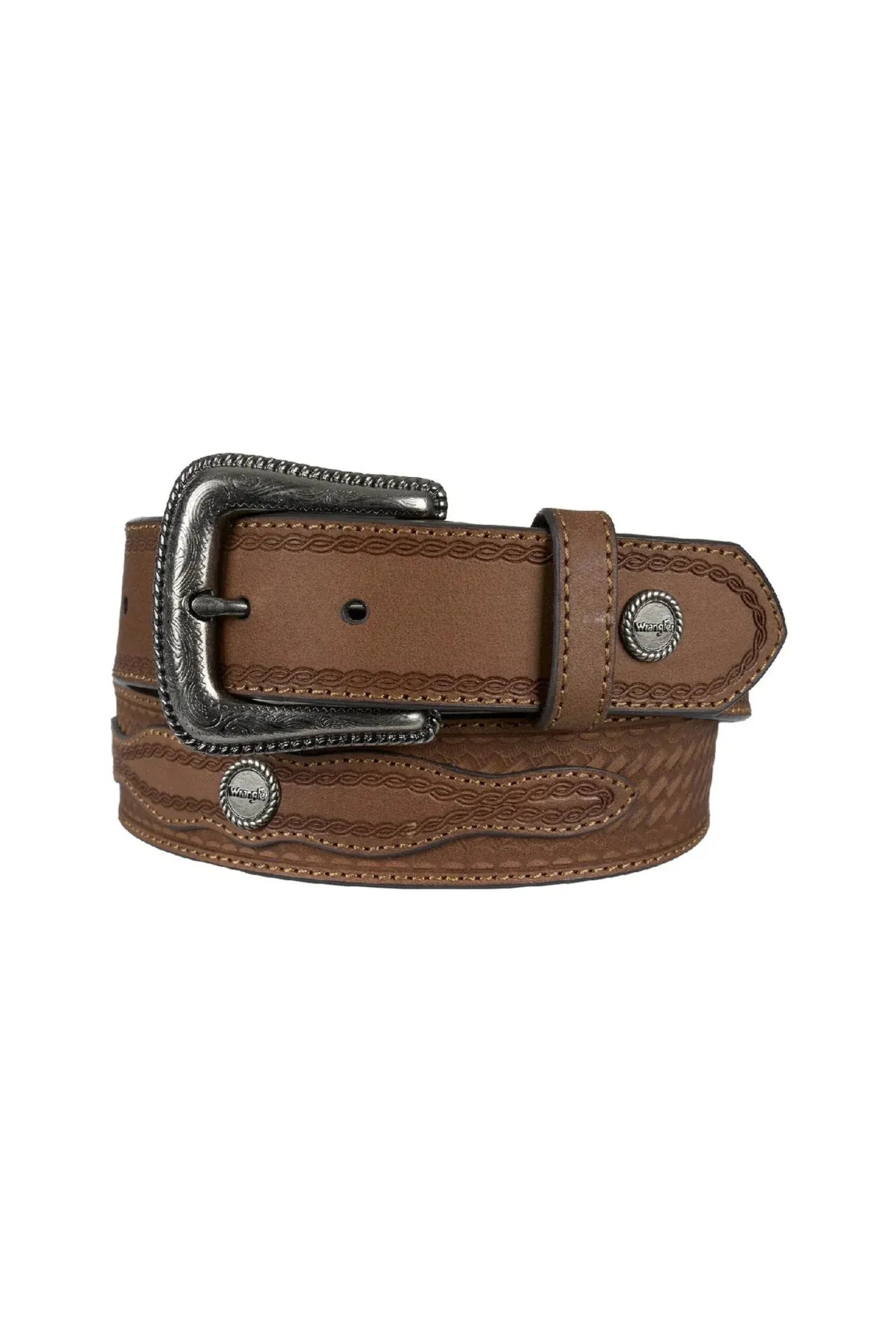 Wrangler Mens Belts 28in / Tan Wrangler Belt Mens Dale
