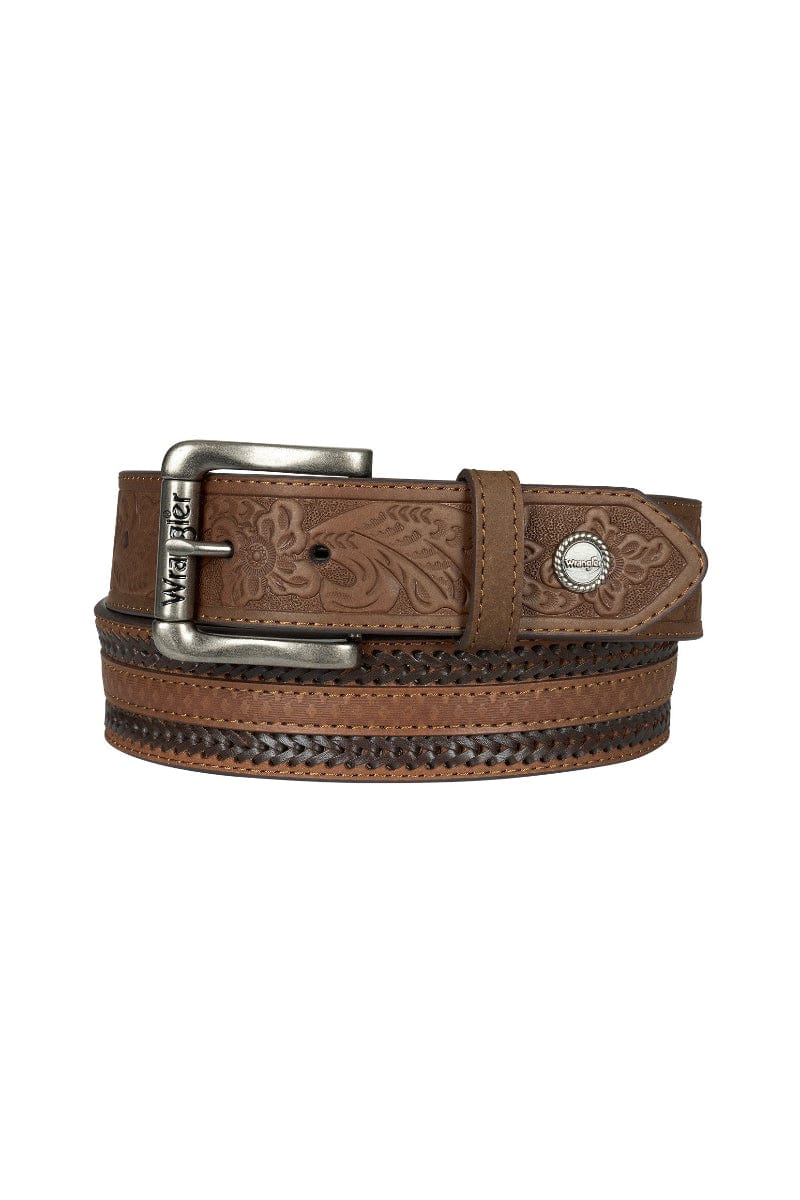 Wrangler Mens Belts 32in / Tan Wrangler Belt Mens Knox