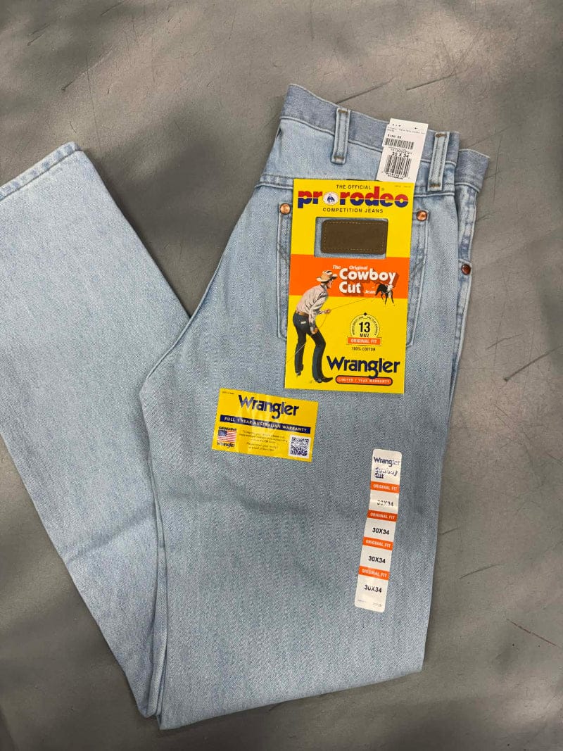 Wrangler Mens Jeans 30x34 Wrangler Jeans Mens Cowboy Cut Original